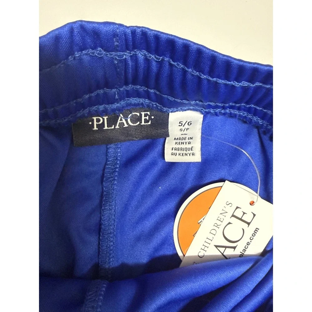 The Children's Place Boys Blue Mesh Athletic Colorblock Shorts‎ Size 5/6 NEW
